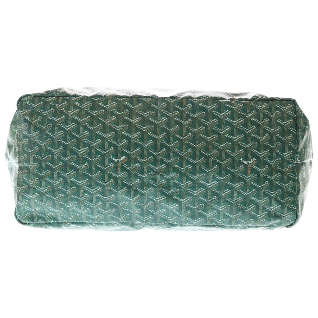 Goyard Saint Louis GM Tote Green Leather — view 4
