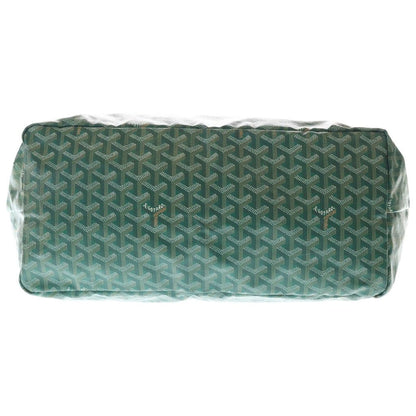 Goyard Saint Louis GM Tote Green Leather — view 4