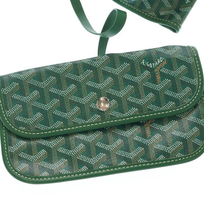 Goyard Saint Louis GM Tote Green Leather — view 6