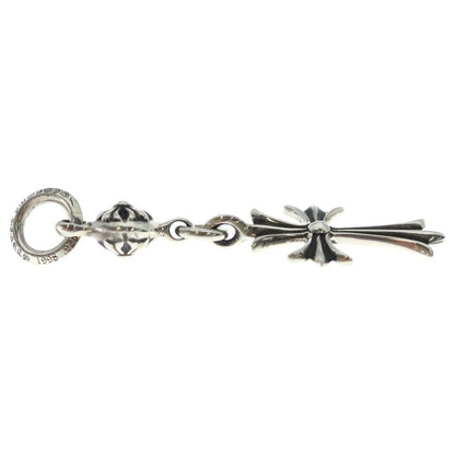 Chrome Hearts Tny CH Crs 1 Ball Tiny CH Cross Charm Pendant Silver — view 4
