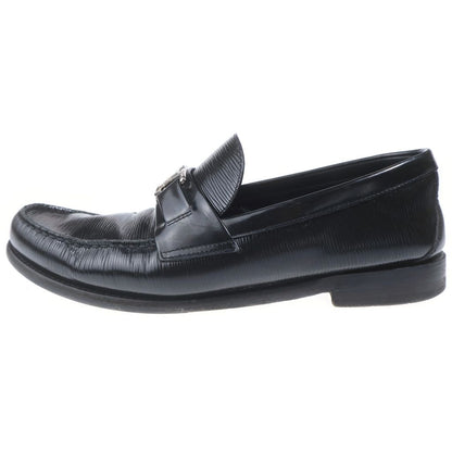 Louis Vuitton LV Major Loafers LV Logo Silver Black