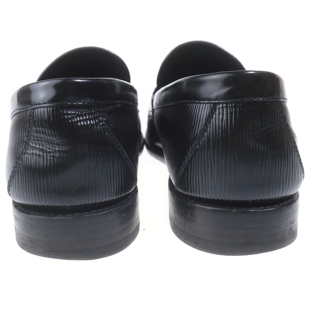 Louis Vuitton LV Major Loafers LV Logo Silver Black — view 3