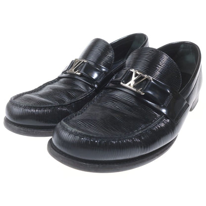 Louis Vuitton LV Major Loafers LV Logo Silver Black — view 2