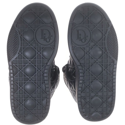 Dior Erl Quilted Calfskin Low Cut Sneakers Black — view 5