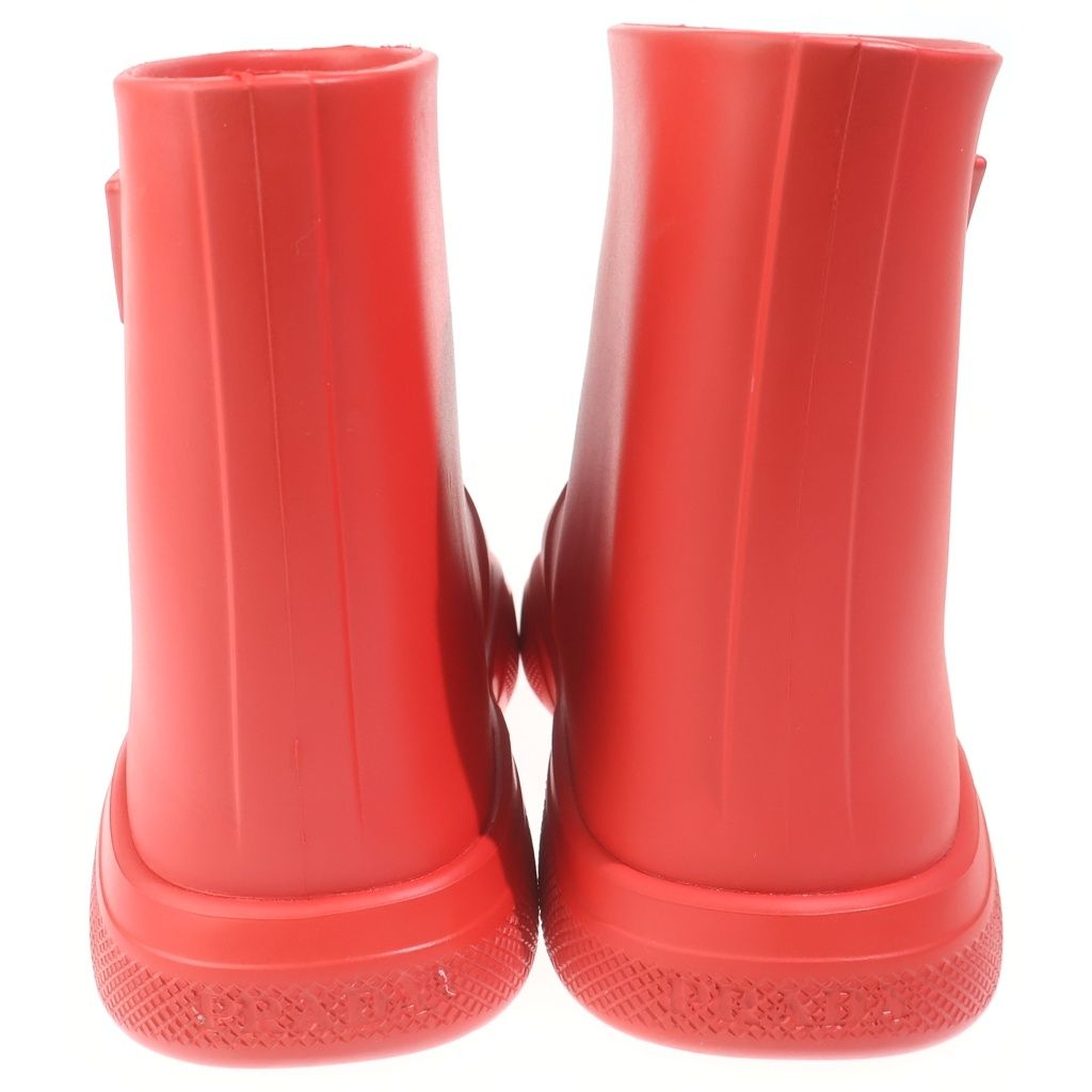 Prada Triangle Logo Rubber Boots Rain — view 3