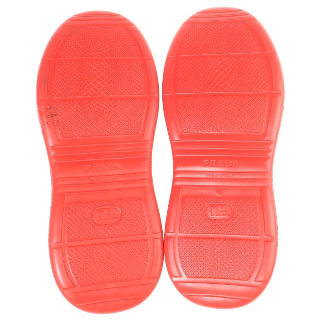Prada Triangle Logo Rubber Boots Rain — view 5