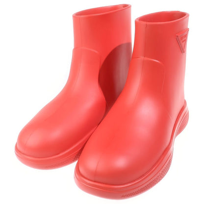 Prada Triangle Logo Rubber Boots Rain — view 2