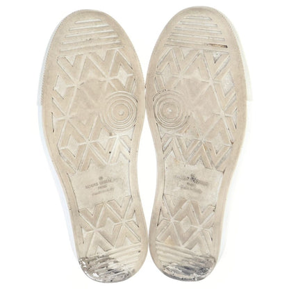 Louis Vuitton Monogram Tattoo Line Leather Low Cut Sneakers White — view 5
