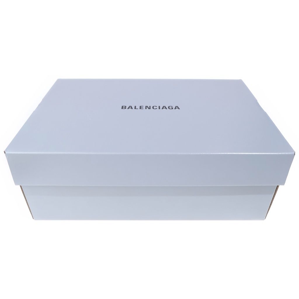 Balenciaga Denim Slippers Allover Sandals White — view 6