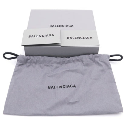 Balenciaga le City Card Case Fragment Black Leather Silver — view 6