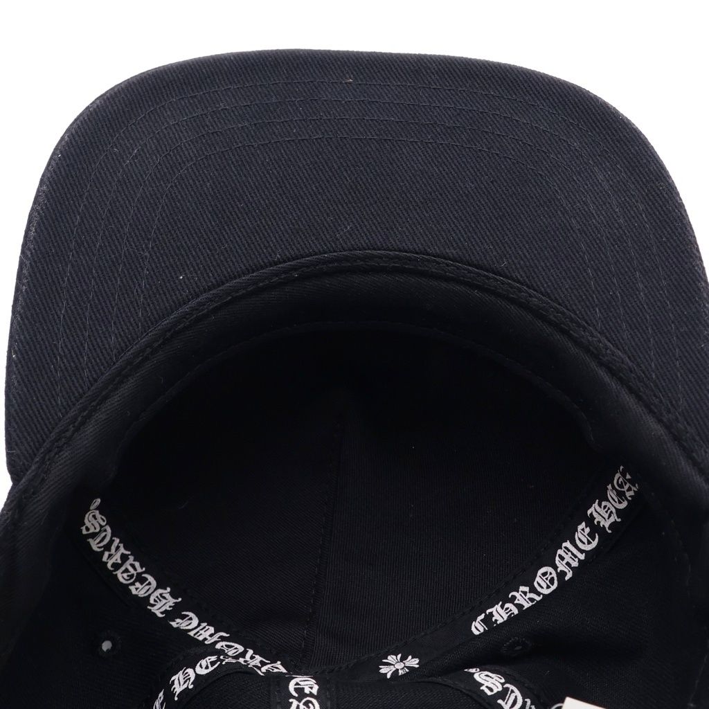 Chrome Hearts CH Scroll Cap Embroidery Cap Black — view 5
