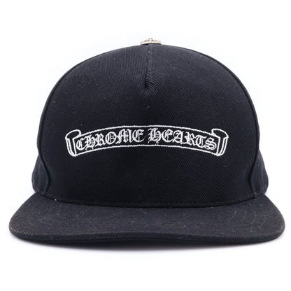 Chrome Hearts CH Scroll Cap Embroidery Cap Black — view 4