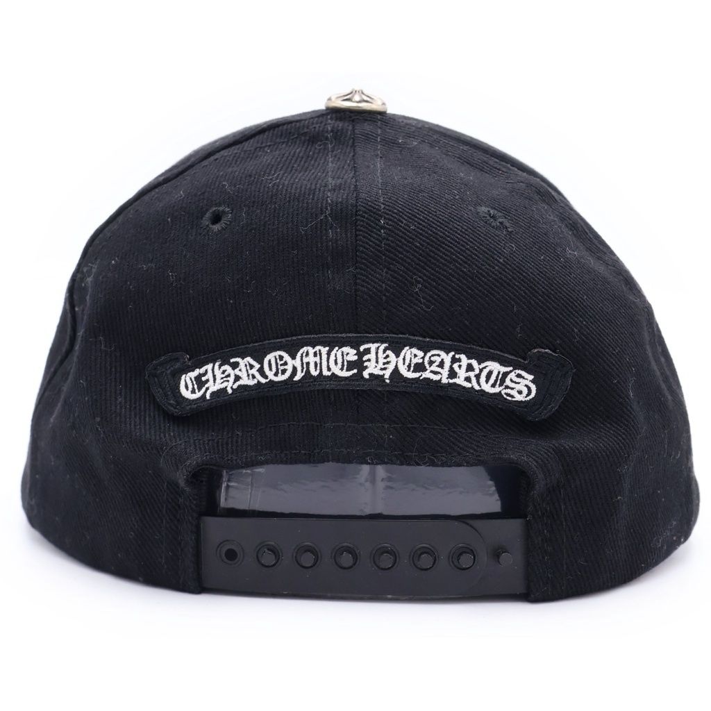 Chrome Hearts CH Scroll Cap Embroidery Cap Black — view 2