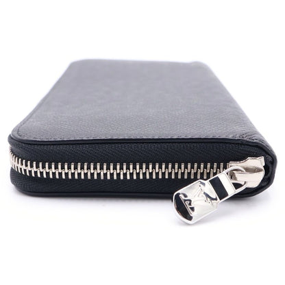 Louis Vuitton Zippy Wallet Horizontal Taiga Leather Black — view 3