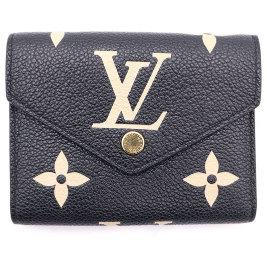 Louis Vuitton Monogram Empreinte Portefeuille Victorine Compact Wallet Trifold