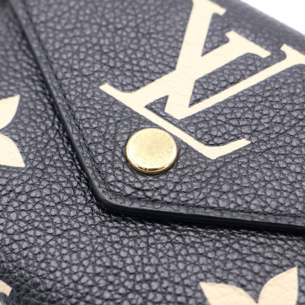 Louis Vuitton Monogram Empreinte Portefeuille Victorine Compact Wallet Trifold — view 5