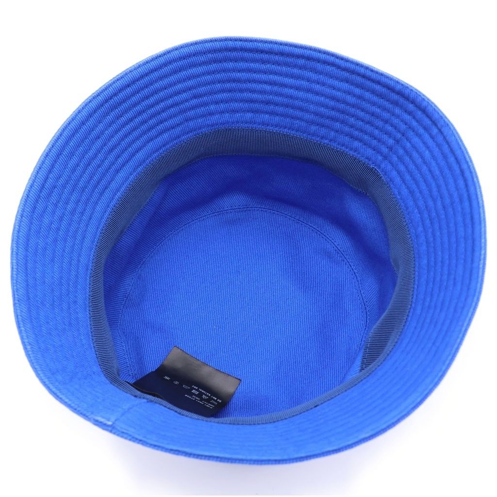 Prada Cotton Bucket Hat Blue — view 5