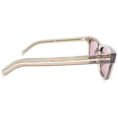Prada Clear Frame Wellington Sunglasses Eyewear Brown — view 3