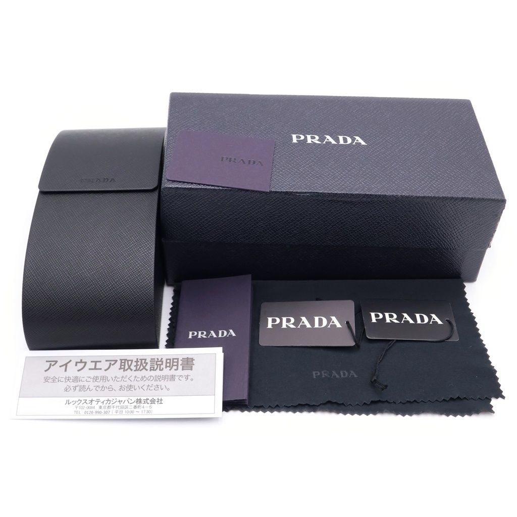 Prada Clear Frame Wellington Sunglasses Eyewear Brown — view 6