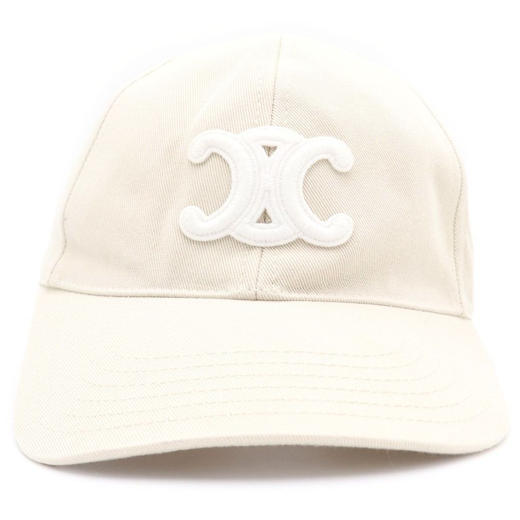 Celine Baseball Cap White Cotton — view 4