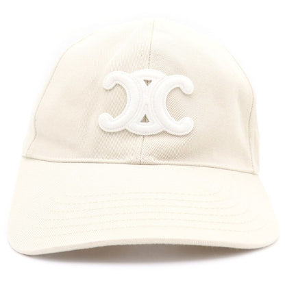 Celine Baseball Cap White Cotton — view 4