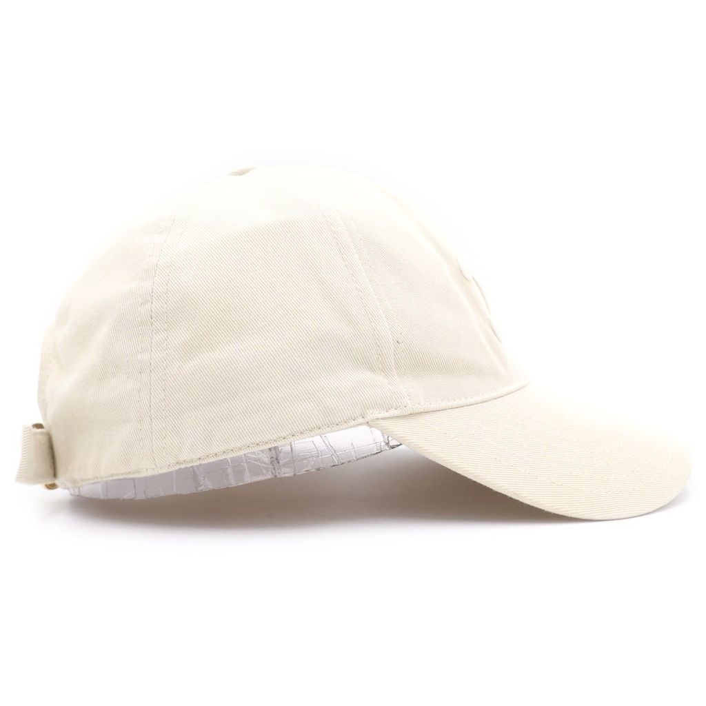 Celine Baseball Cap White Cotton — view 3