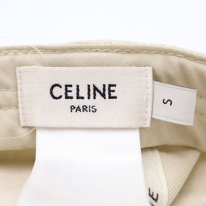 Celine Baseball Cap White Cotton — view 7