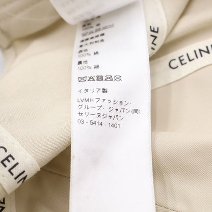Celine Baseball Cap White Cotton — view 8