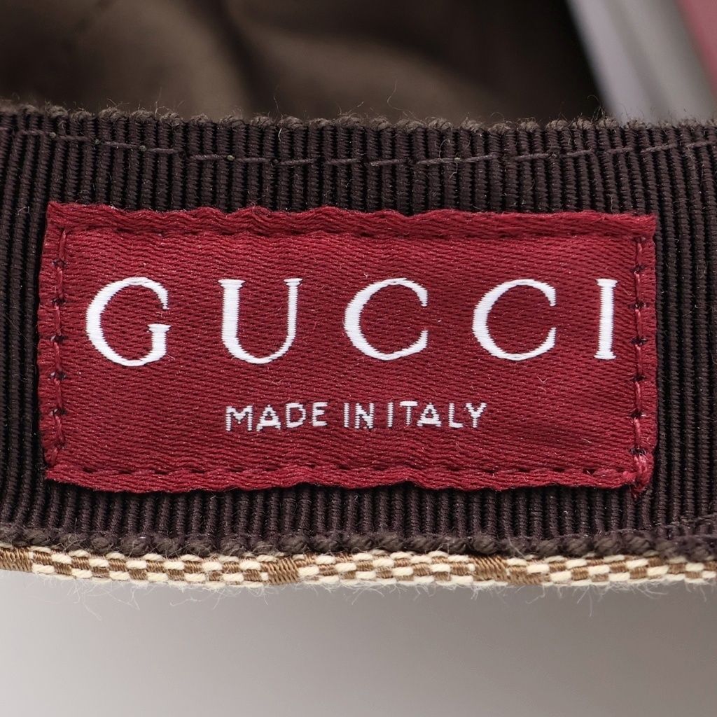 Gucci Higuchi Yuko GG Canvas Cap Baseball Cap Hat Beige Blue — view 7