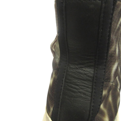 Fendi FF Vertigo FF Sneakers Zucca Pattern High Cut 11 Brown — view 7