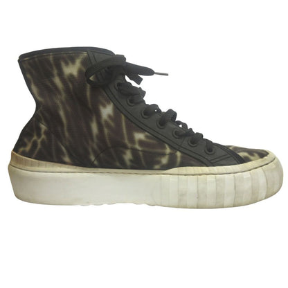 Fendi FF Vertigo FF Sneakers Zucca Pattern High Cut 11 Brown — view 2