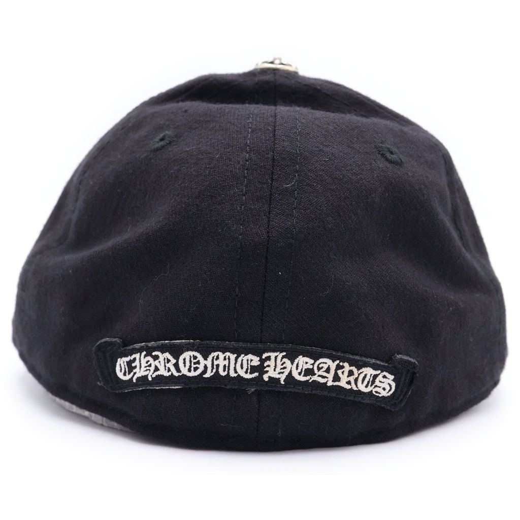 Chrome Hearts Trucker Cap Denim Horse Shoe Stitch Cap Black — view 2
