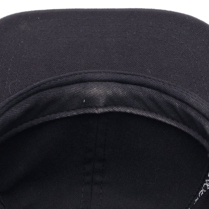 Chrome Hearts Trucker Cap Denim Horse Shoe Stitch Cap Black — view 5