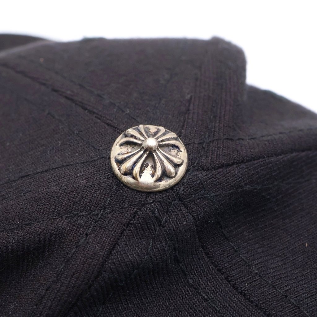 Chrome Hearts Trucker Cap Denim Horse Shoe Stitch Cap Black — view 6