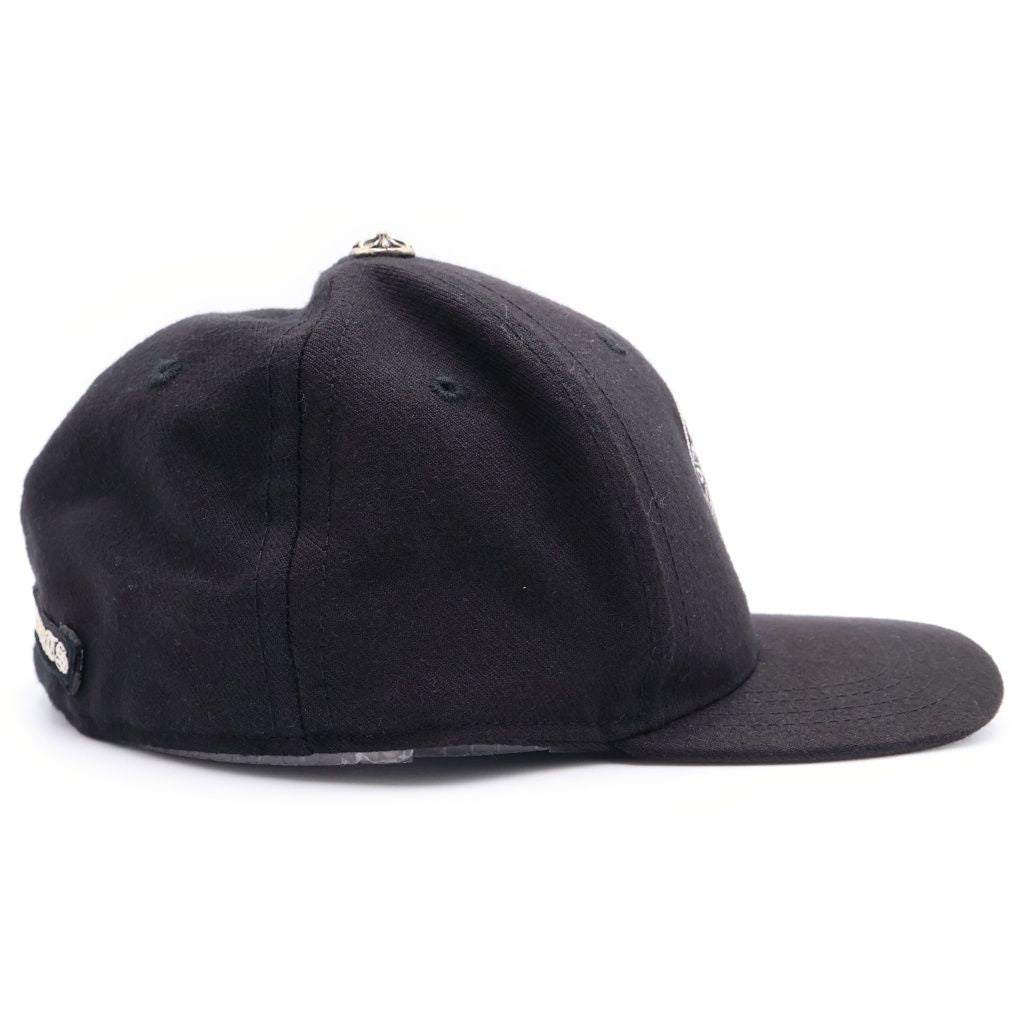 Chrome Hearts Trucker Cap Denim Horse Shoe Stitch Cap Black — view 3
