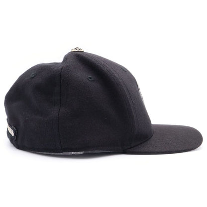 Chrome Hearts Trucker Cap Denim Horse Shoe Stitch Cap Black — view 3