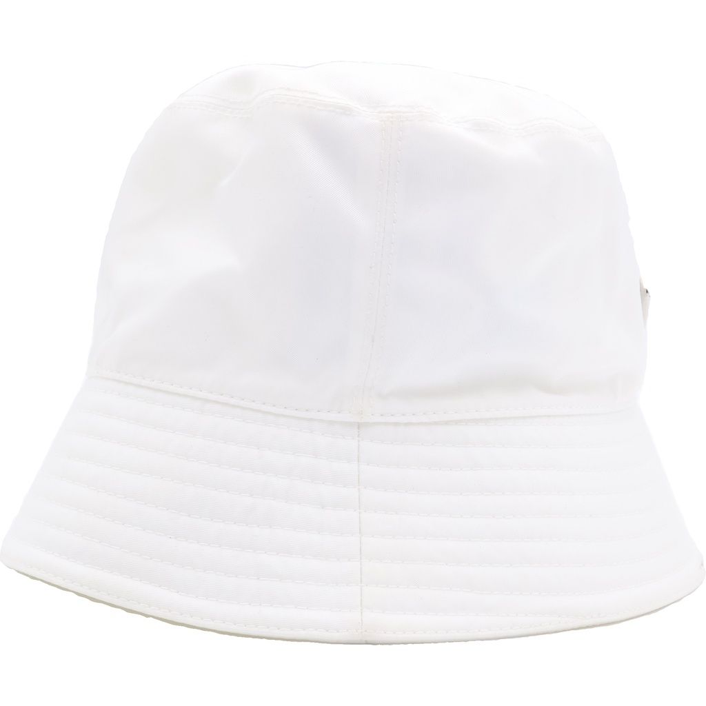 Prada Bucket Hat White Ri Nylon — view 3