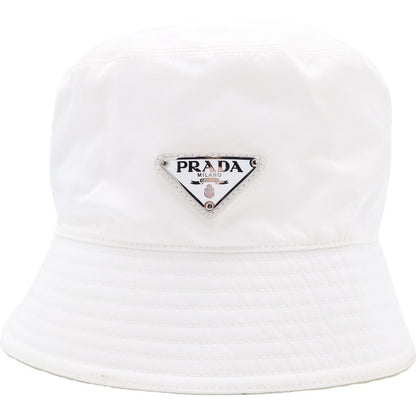 Prada Bucket Hat White Ri Nylon — view 4