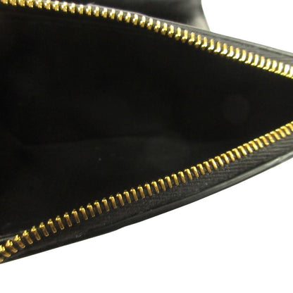 Bottega Veneta Cassette Maxi Intrecciato Trifold Wallet Leather Black — view 6
