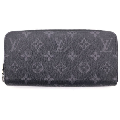 Louis Vuitton Zippy Wallet Horizontal Monogram Black