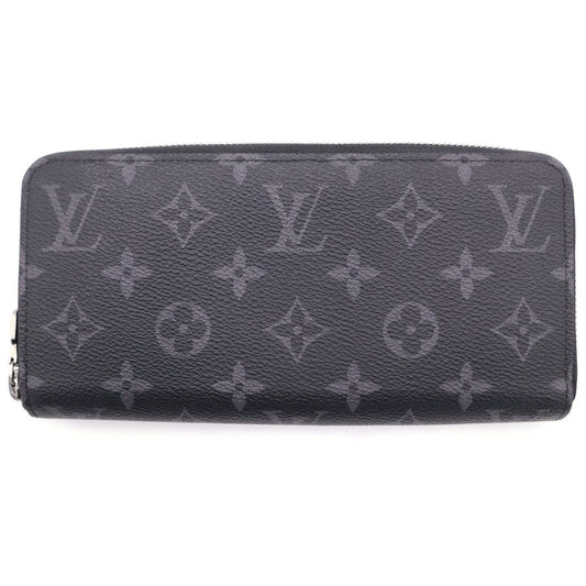 Louis Vuitton Zippy Wallet Horizontal Monogram Black