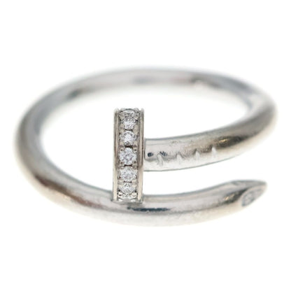 Cartier 18k White Gold Juste un Clou Small Diamond Ring