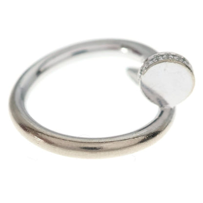 Cartier 18k White Gold Juste un Clou Small Diamond Ring — view 3