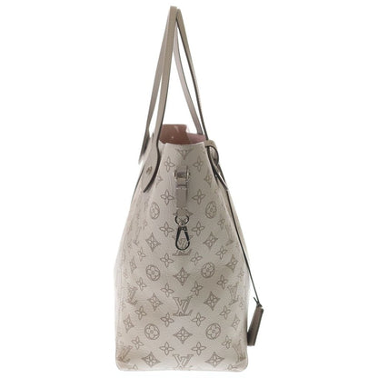 Louis Vuitton Monogram Mahina Neverfull Tote Rose Pink Leather Silver — view 3