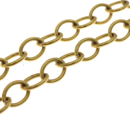 Chanel CC Logo Pendant Chain Gold — view 5
