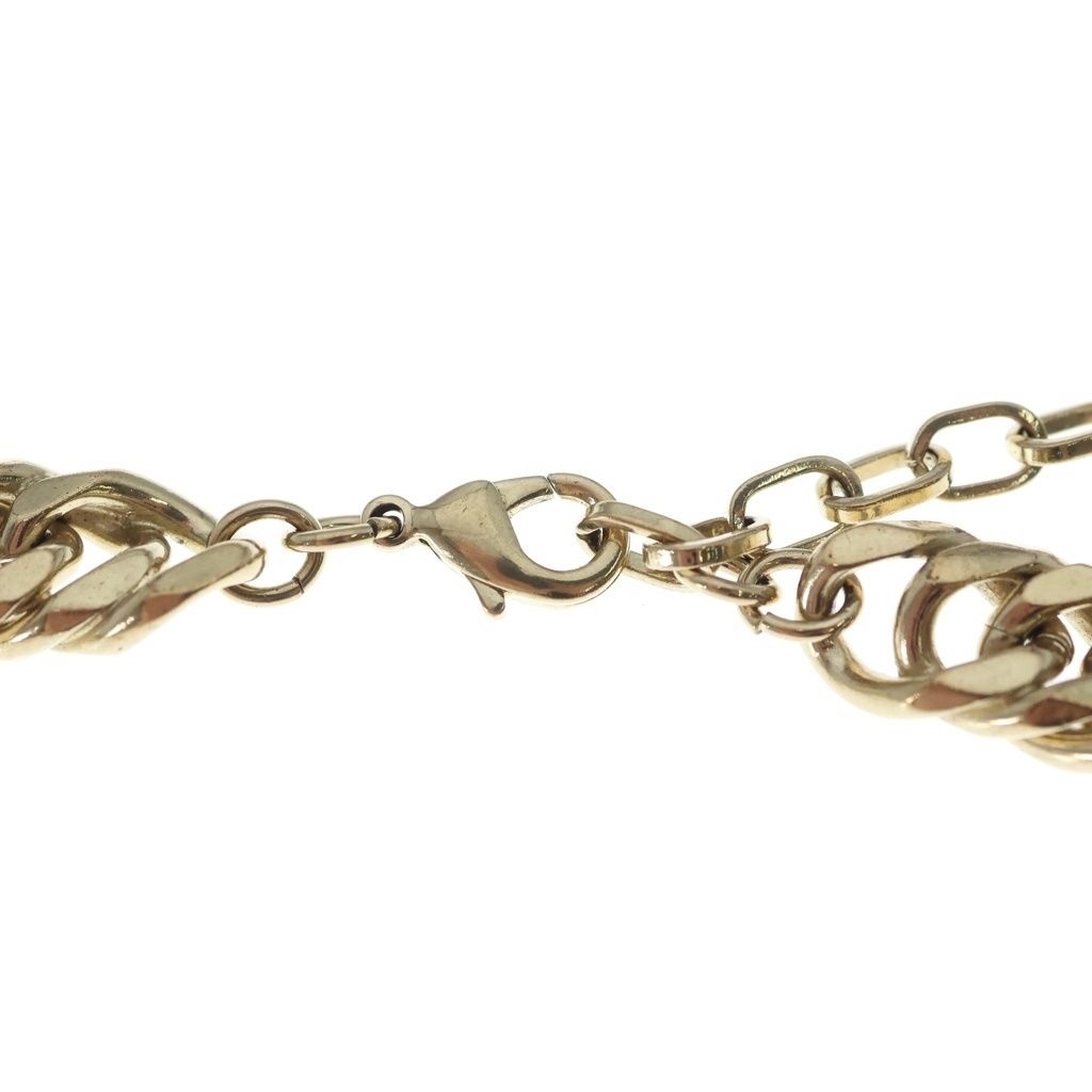 Dior Gold Chain Link Choker Necklace — view 4