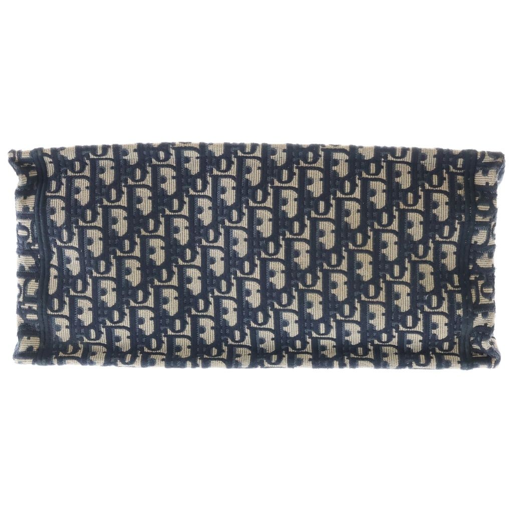 Dior Book Tote Oblique Allover Pattern Navy — view 4