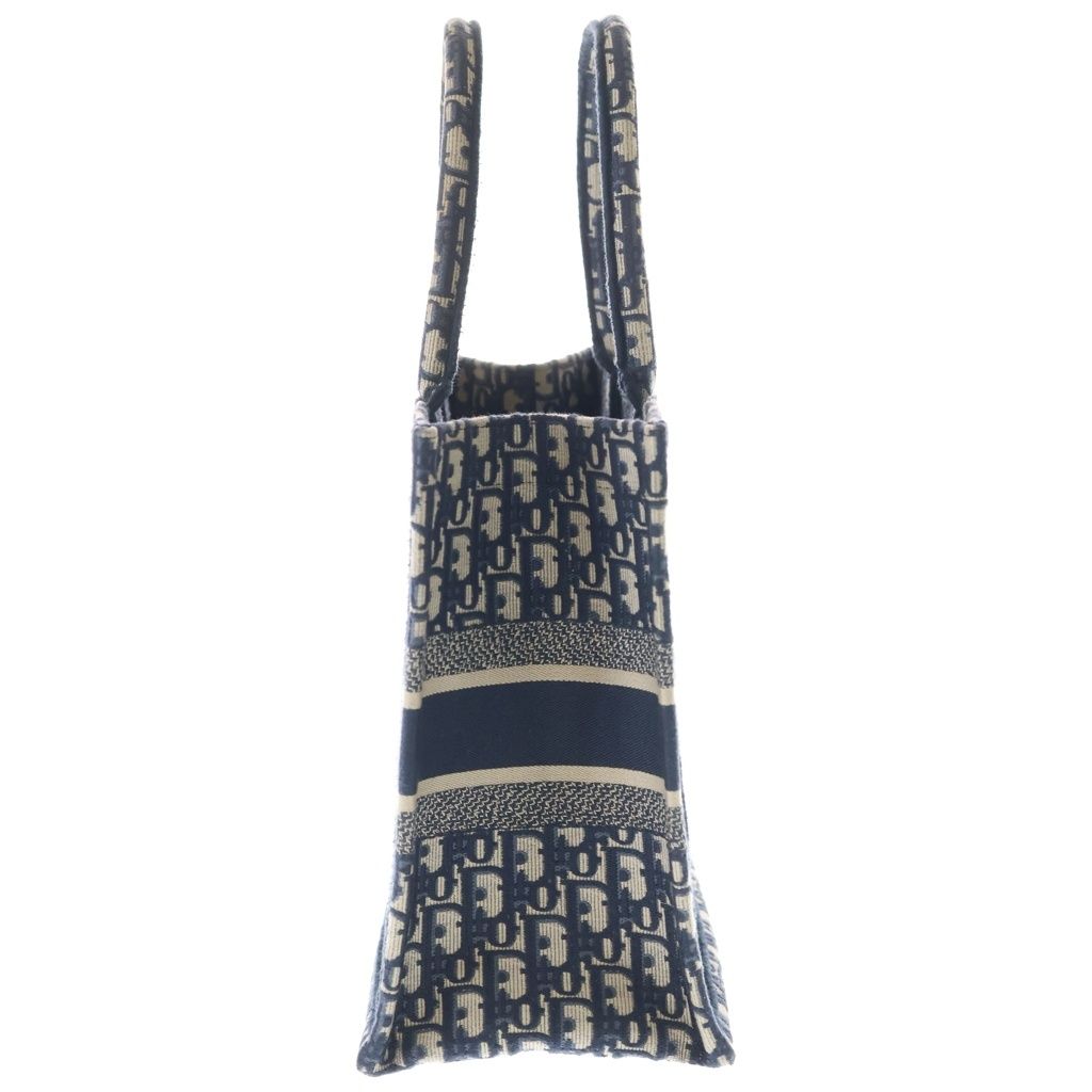 Dior Book Tote Oblique Allover Pattern Navy — view 3