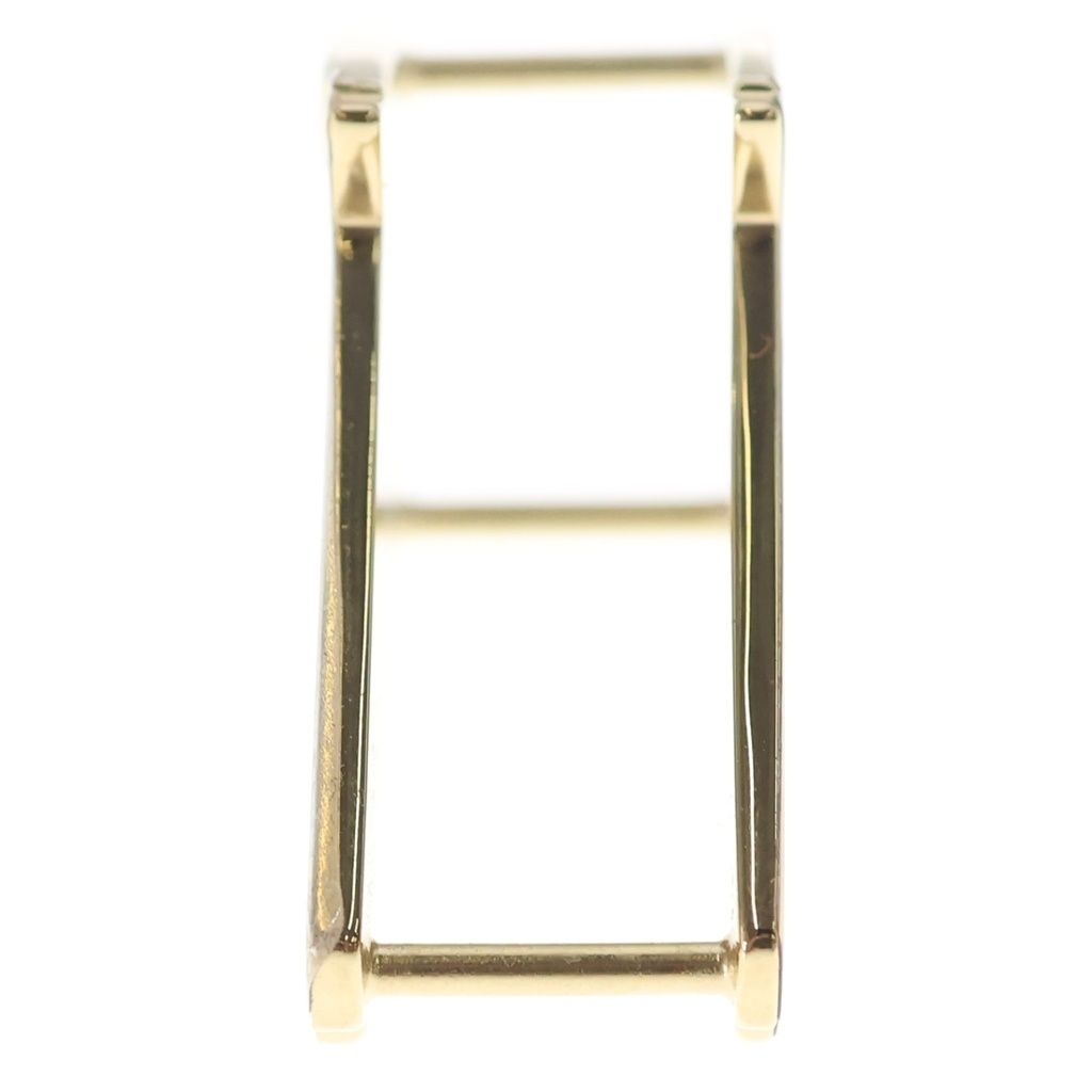 Hermes Horsehead Scarf Ring Gold — view 4