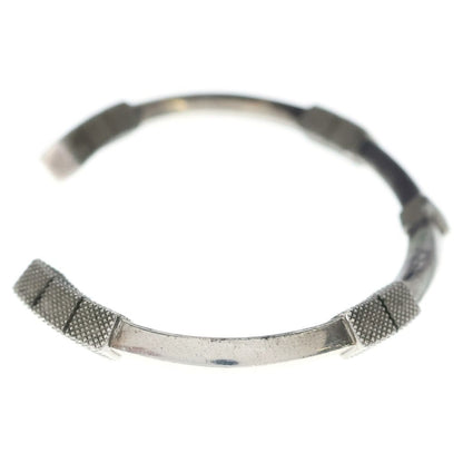 Bottega Veneta Lock Bangle Bracelet Silver — view 3